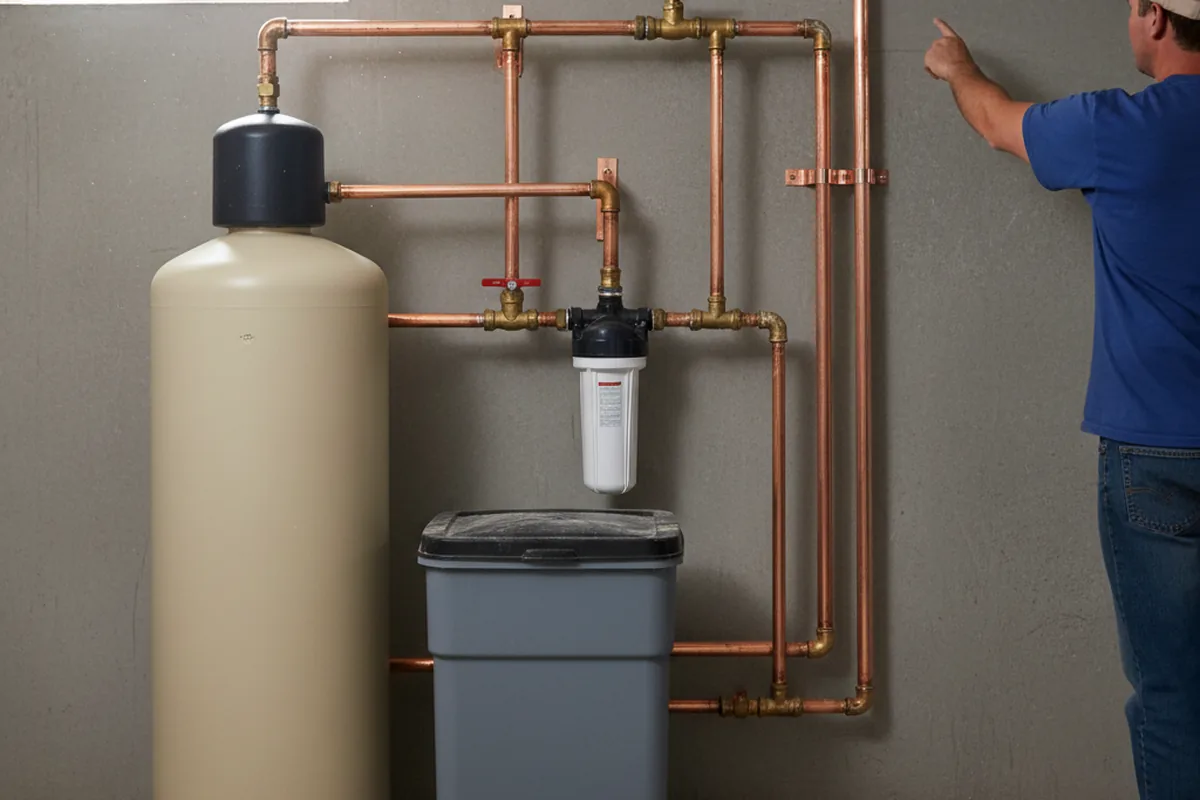 Whole-house water treatment system installed in Higganum